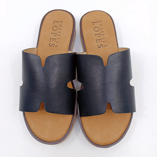 Anatomske ženske natikače Rossella Lopes Zlata crne