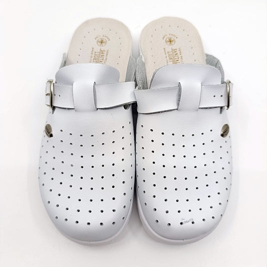 anatomske klompe sanital podesivi remen bijele