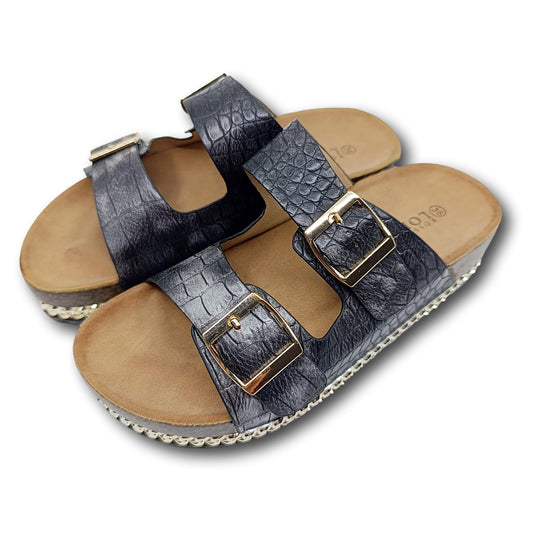 anatomske natikace dva remena kopce prednji pogled