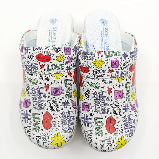 bijela anatomske klompe akcija soft line