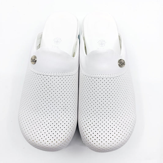 bijele anatomske klompe