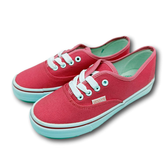 svakodnevna zenska obuca crvene tenisice par