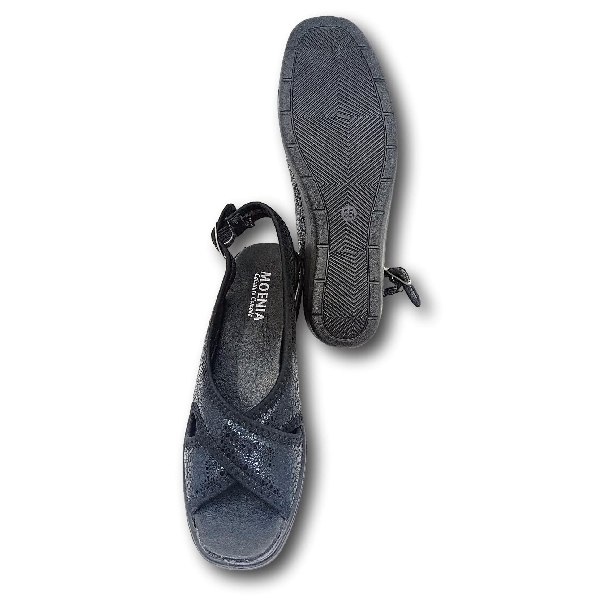 elegantne ljetne sandale platforma metalna kopca