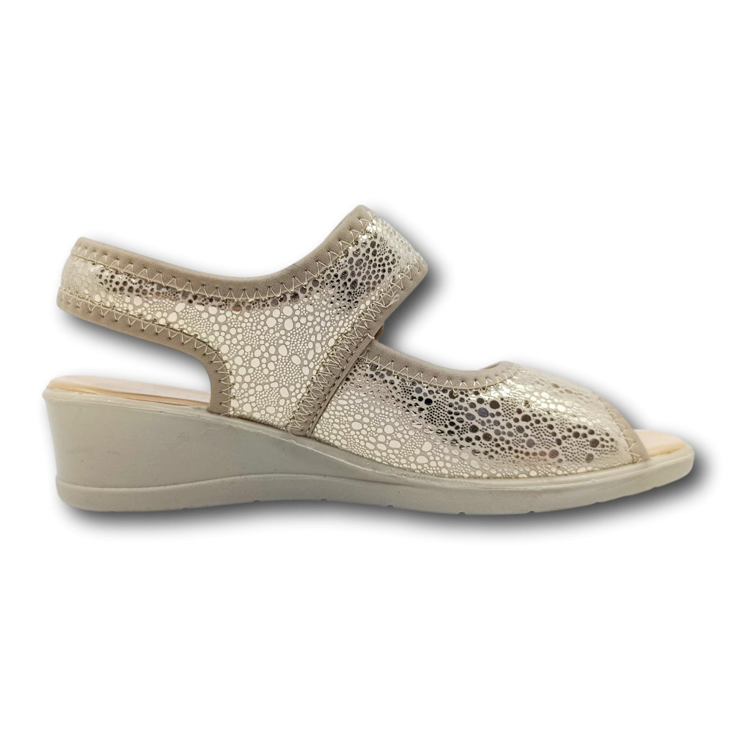 elegantne zenske sandale bisernog sjaja mekano gaziste