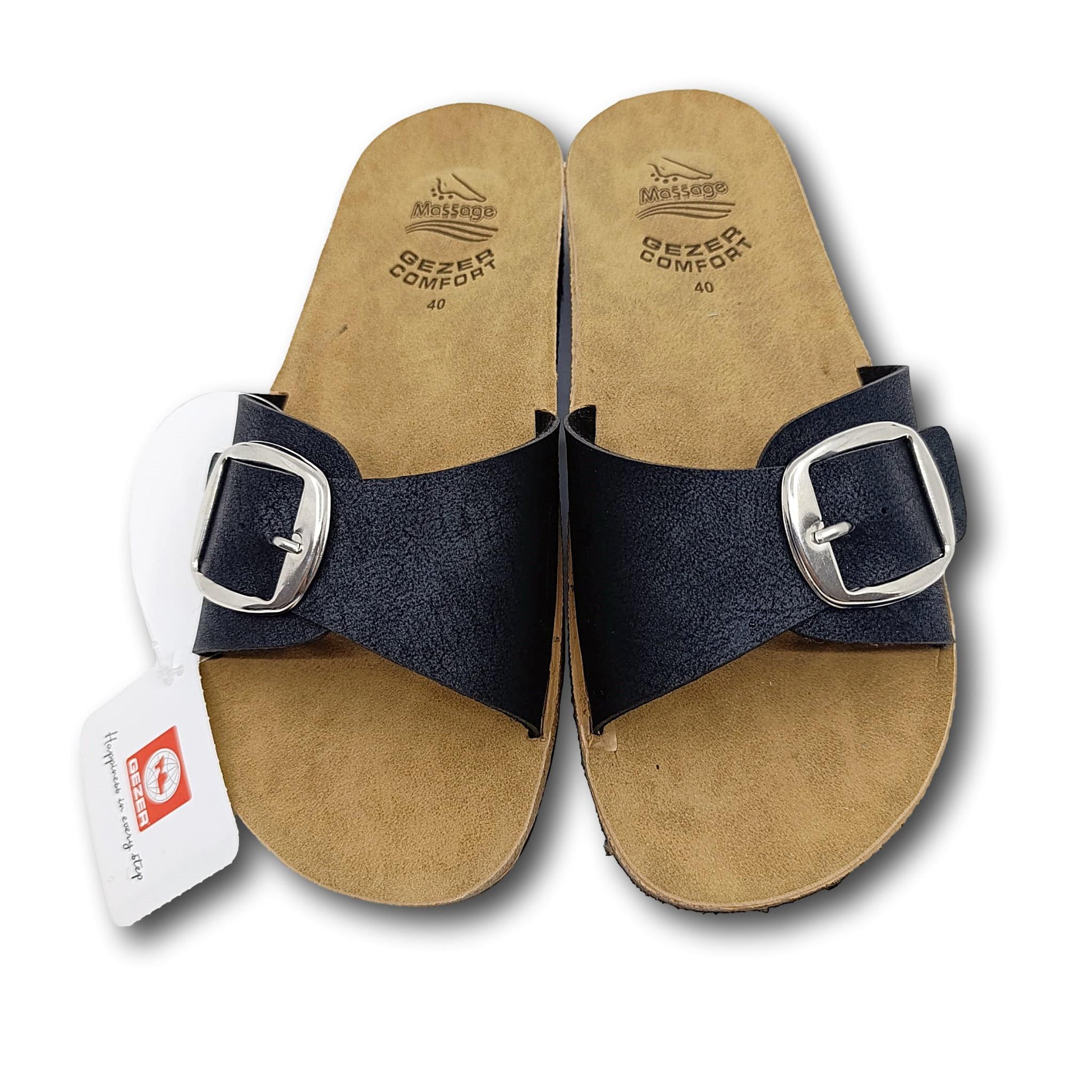 gezer comfort kozne natikace side view