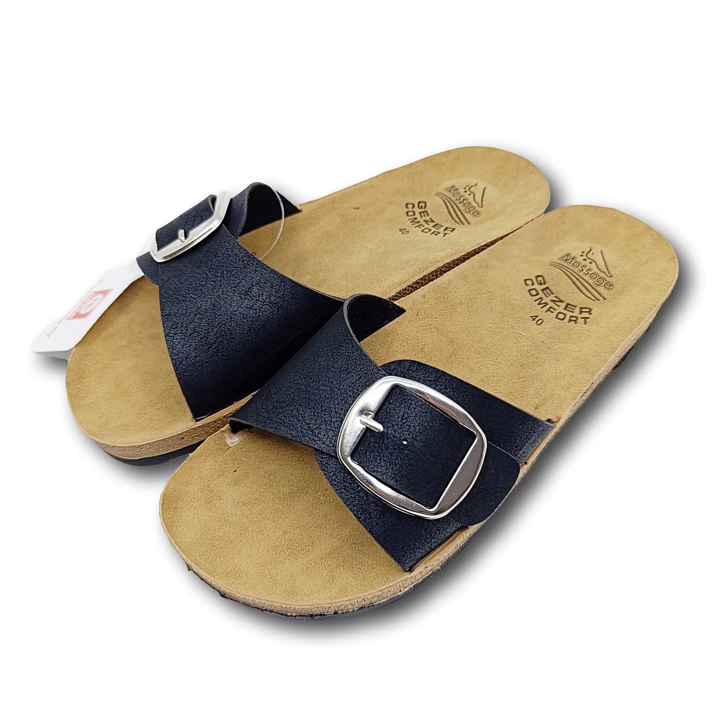 gezer ergonomske natikace massage footbed front