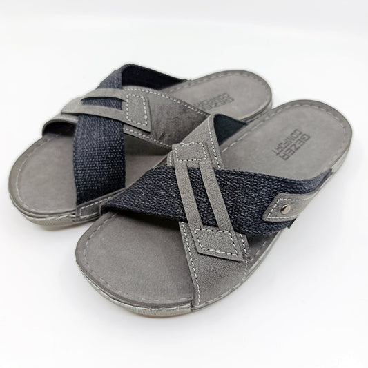 gezer muske natikace sive crne krizni dizajn