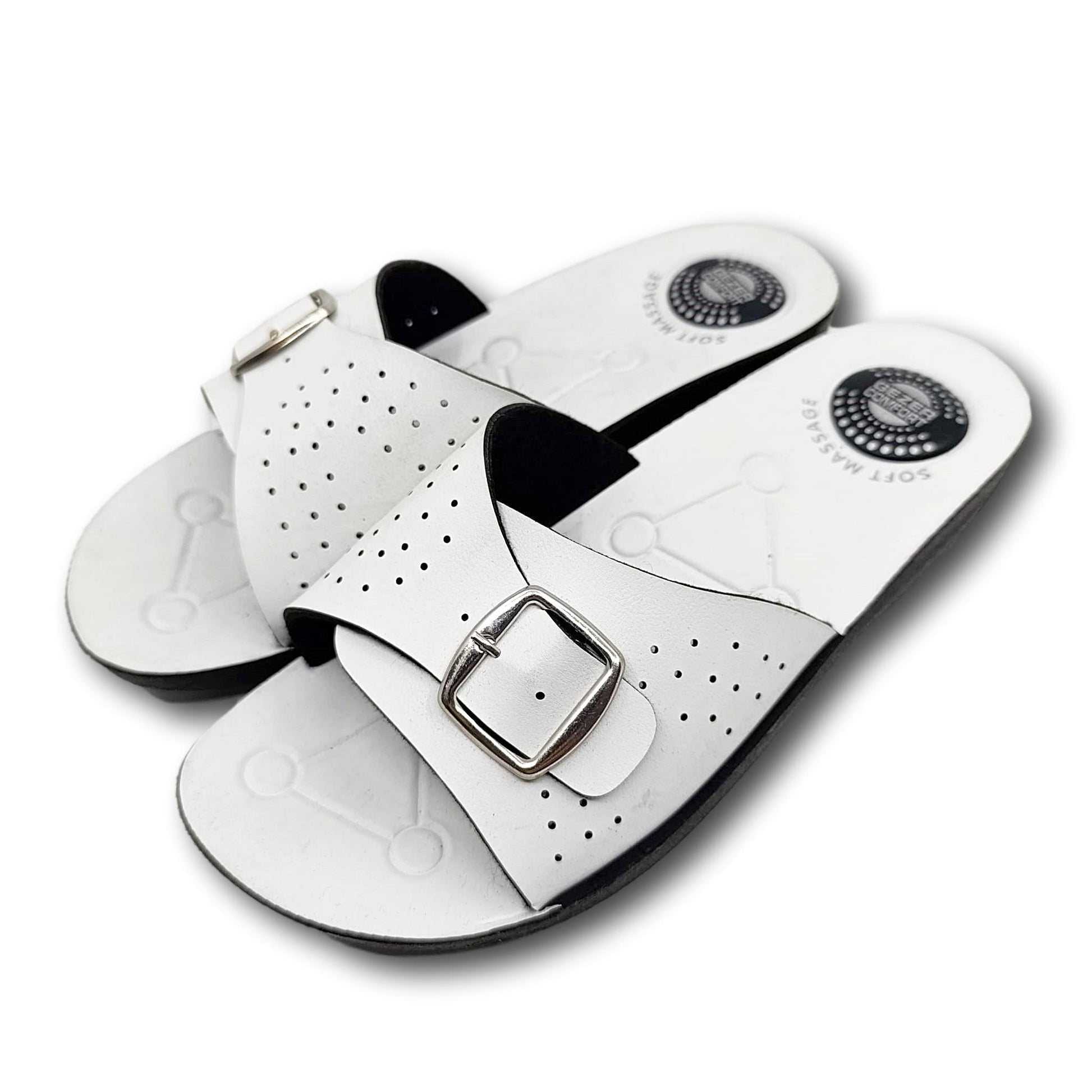 gezer zenske bijele papuce velicine 37-41