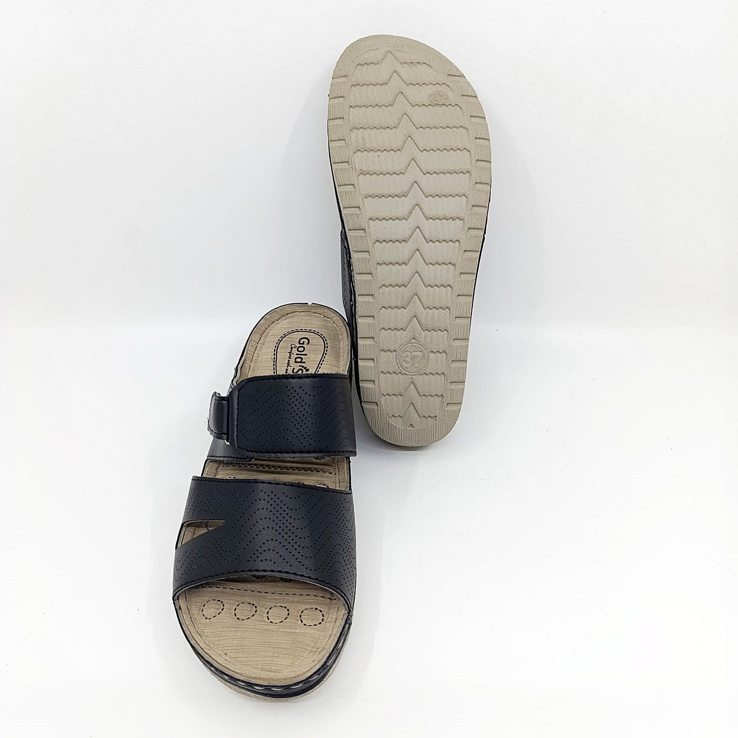 golden step zenske udobne natikace cicak