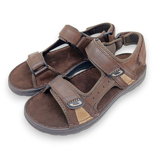 jarp muske sandale cvrsta koza smeda