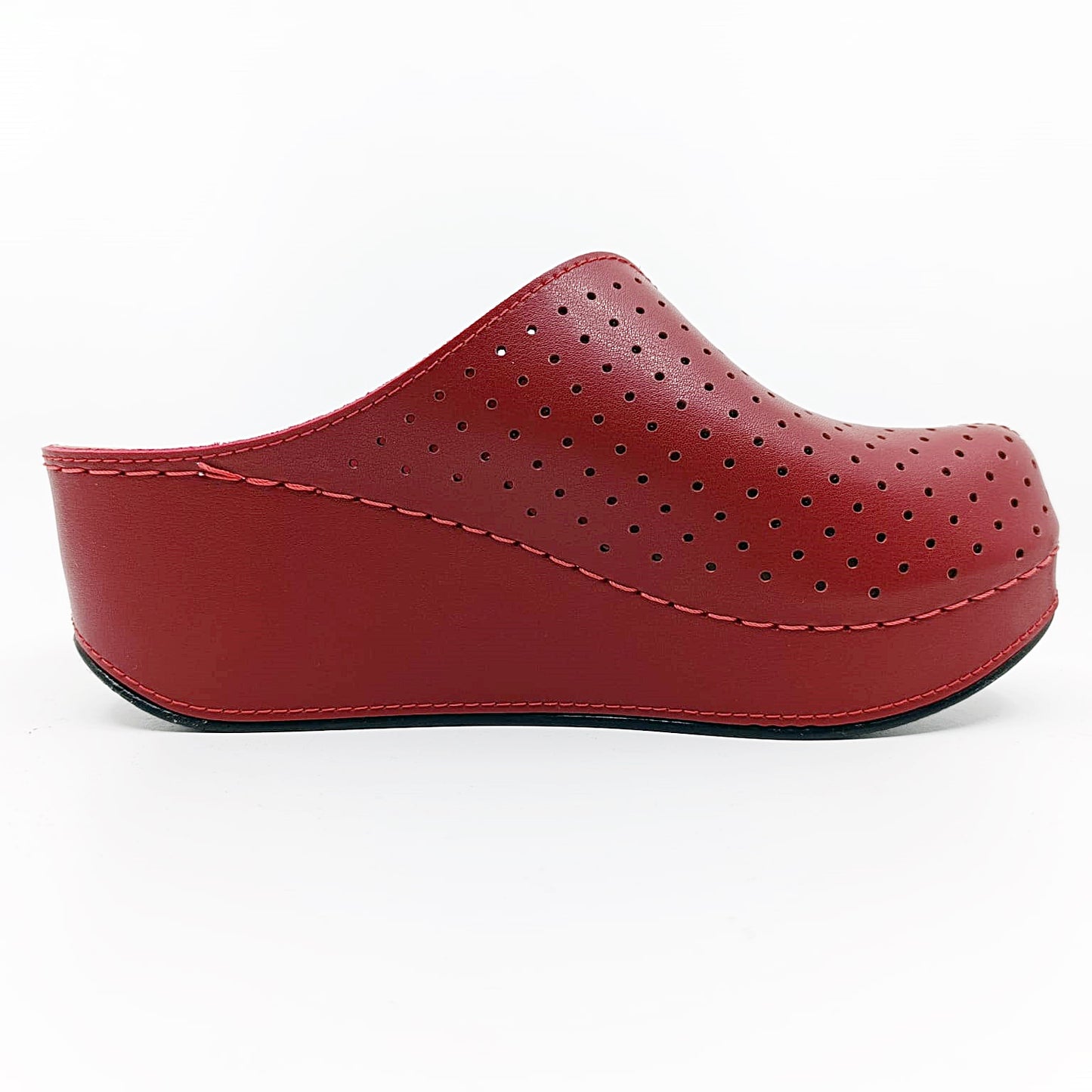 klompe povišen đon bordo boja umjetni materijali webshop