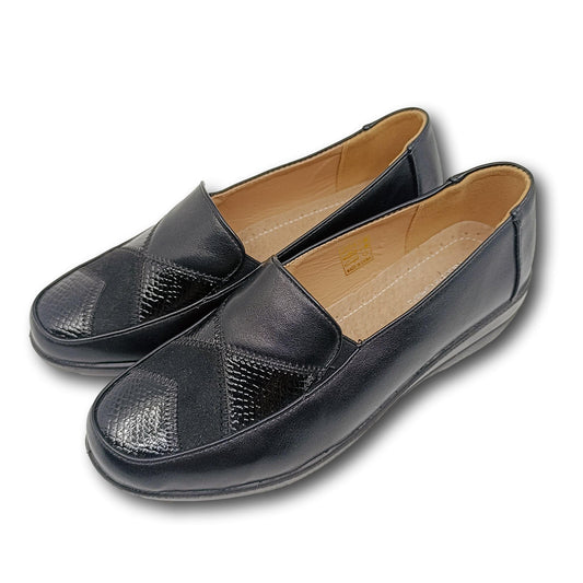 kozne slip-on cipele za ured