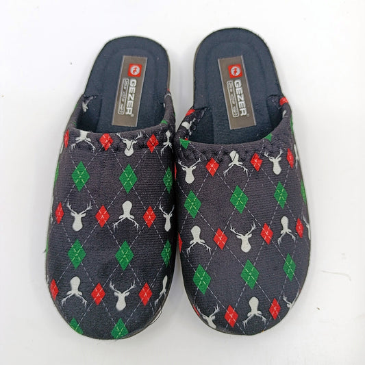 lagane crne papuce moderan uzorak