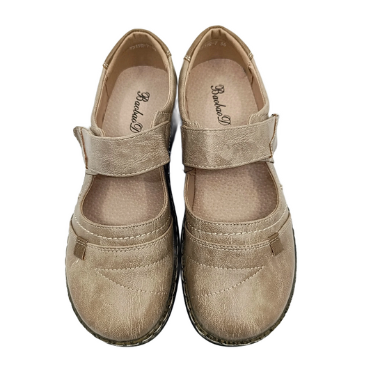 lagane zenske cipele na cicak boja pijeska