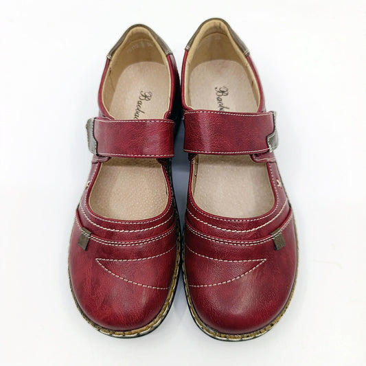 lagane zenske cipele na cicak crvena boja