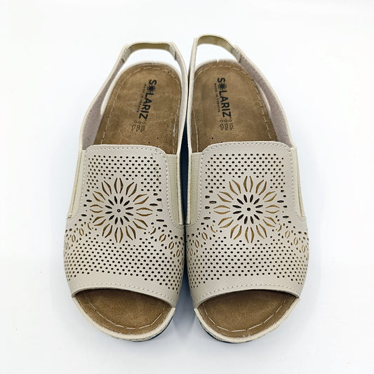 laserski izrezane zenske sandale bez