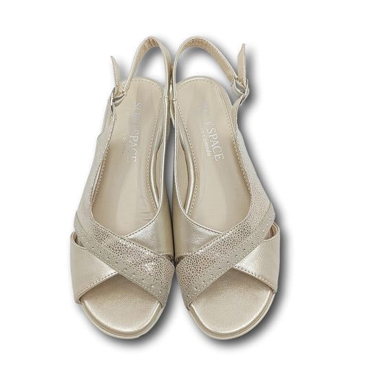 ljetne udobne sandale slingback povisen djon