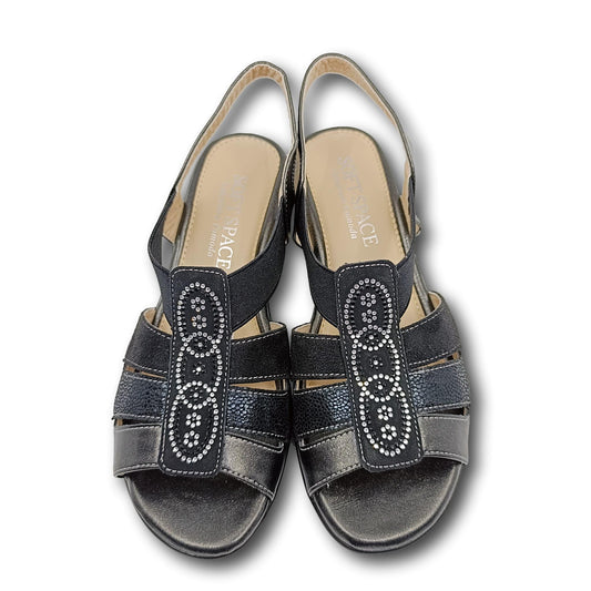 ljetne udobne sandale soft space kristalici anatomski ulozak