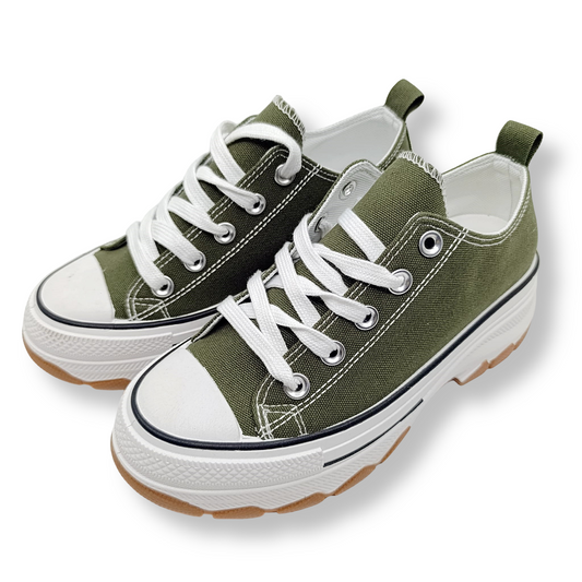 maslinaste platformske tenisice glavni prikaz