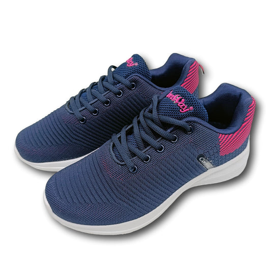 moderne navy pink tenisice mekani tekstil