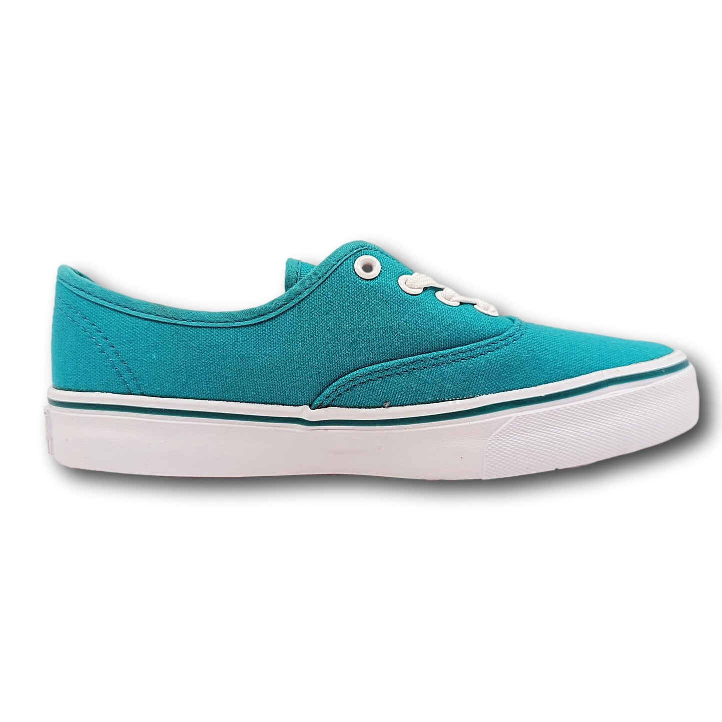 modne platnene tenisice tirkizna boja vezice