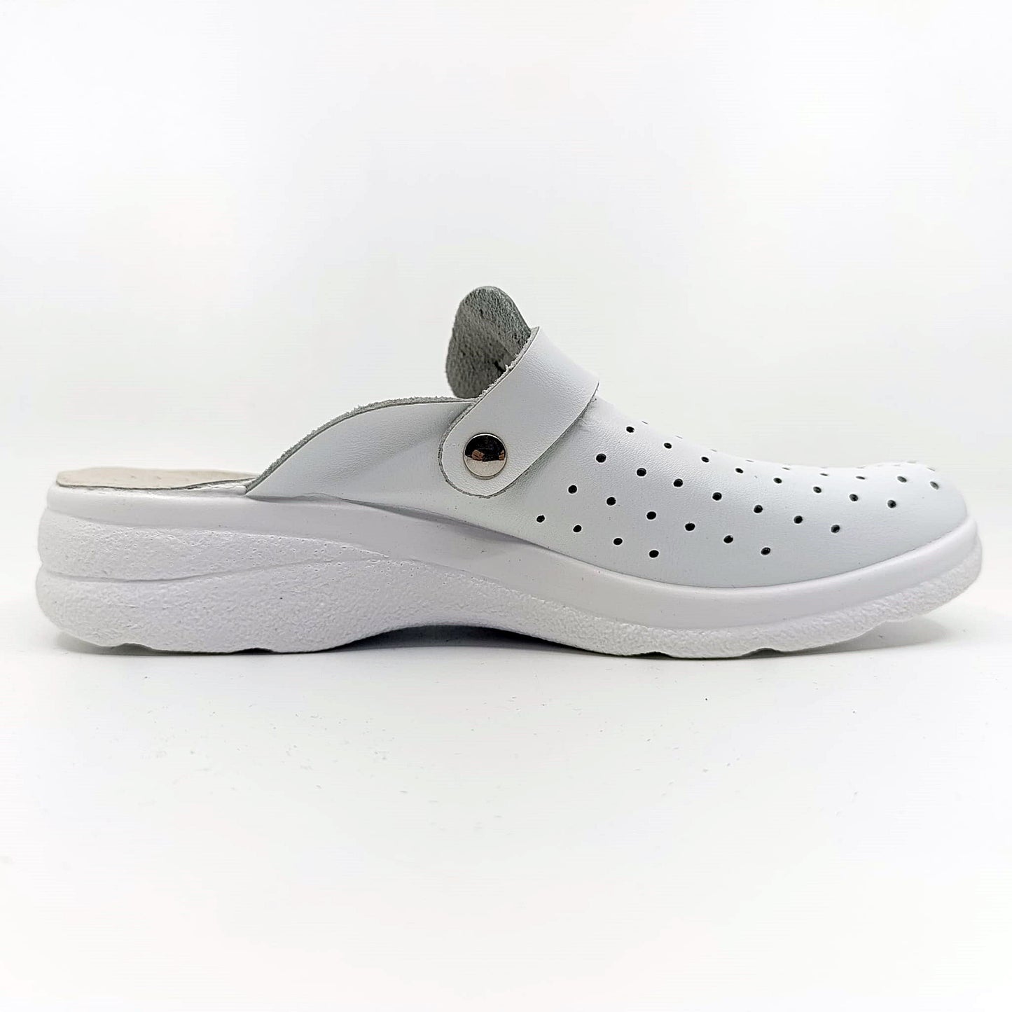 muske anatomske klompe sanital bijele gornji prikaz