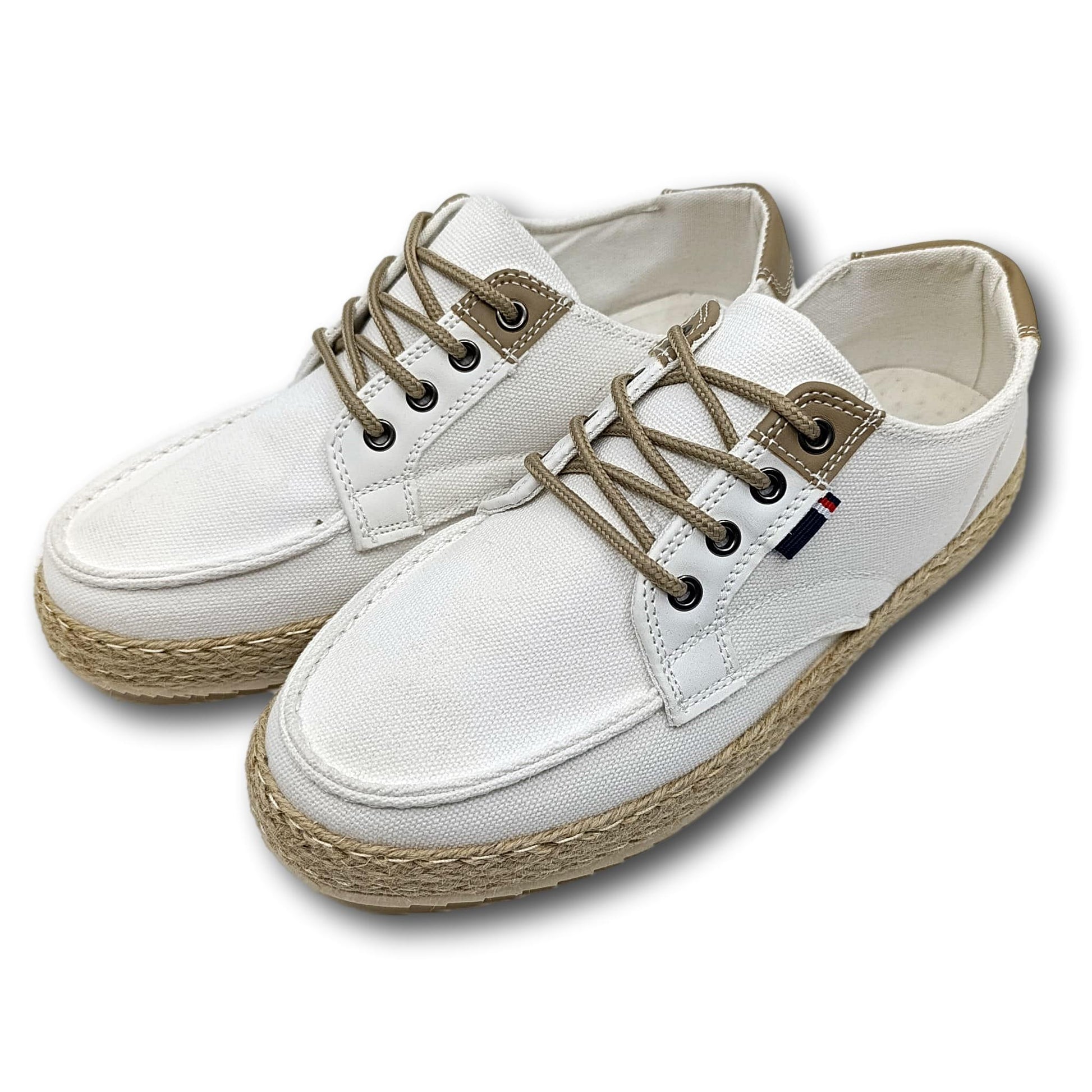 muske bijele spagerice juteni djon ljetne cipele 41-45