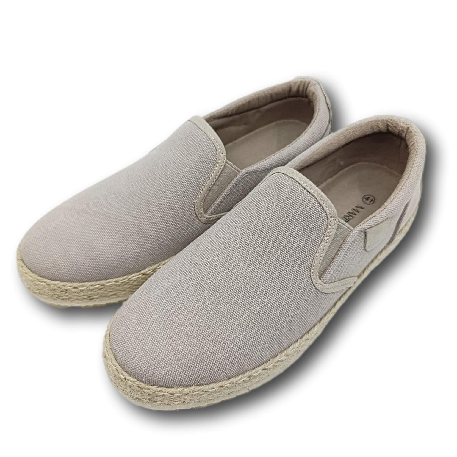 muske espadrile bez boja ljetne