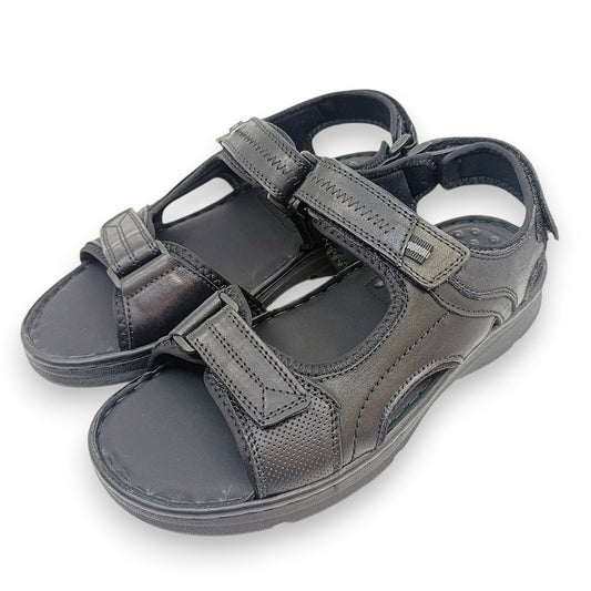 muske kozne sandale jup crna 41-45