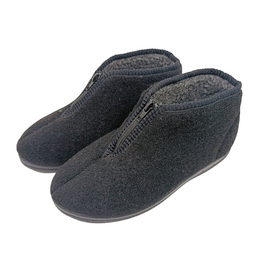 muske tople papuce crne patent zatvarac 41-46