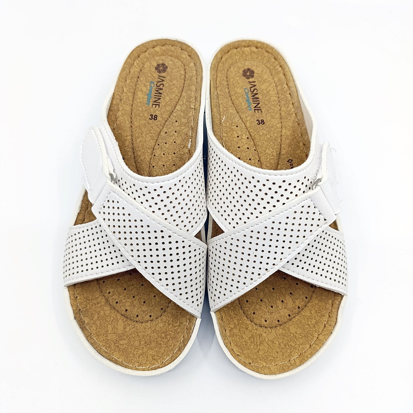 natikace za zene bijela boja povisena peta ljetna obuca