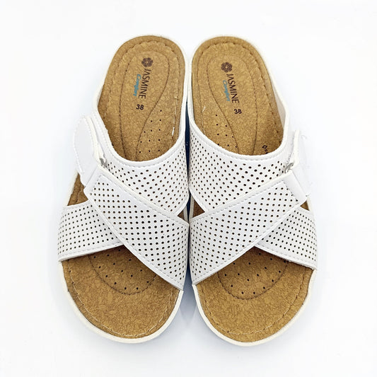 natikace za zene bijela boja povisena peta ljetna obuca