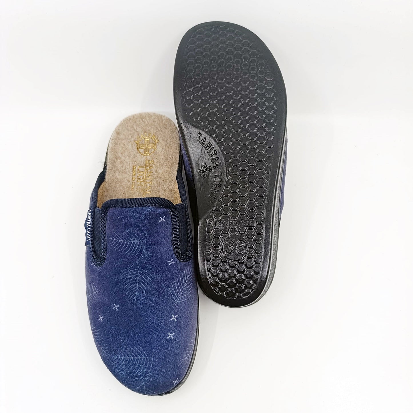 papuce listovi motiv 36-42 gaziste tablica
