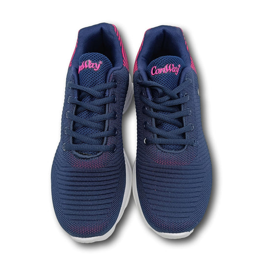 prozracne plave tenisice za hodanje trening zene