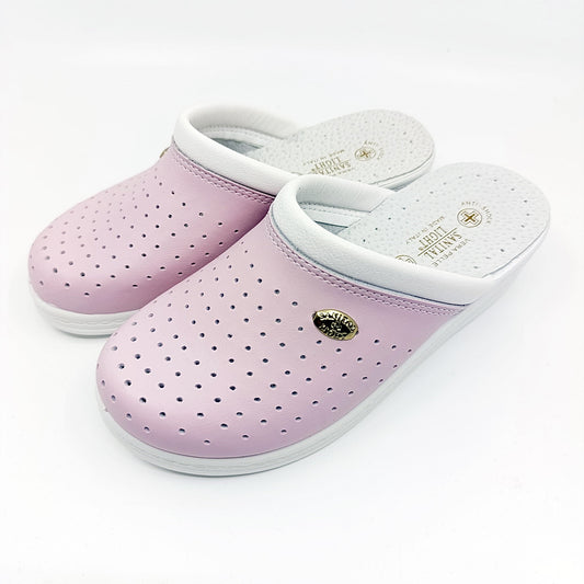 sanital light zenske klompe prirodna koza