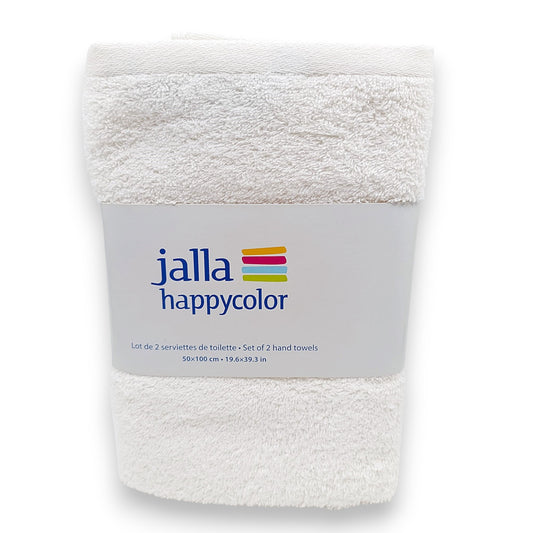 set 2 bijela rucnika 540g debeli pamuk