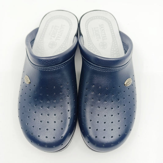 tamno plave kozne klompe muskad velicine 41-46