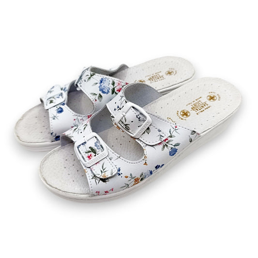 udobne ljetne natikace prirodna koza floral print