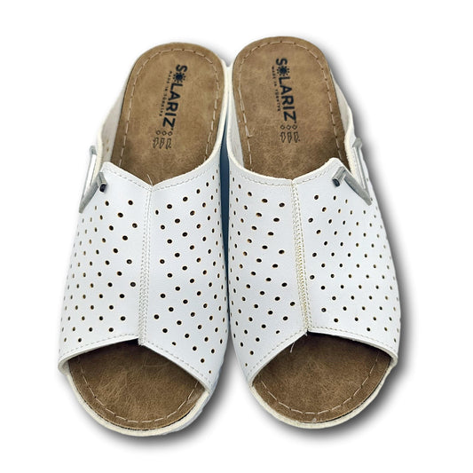 udobne mekane natikace solariz bijele