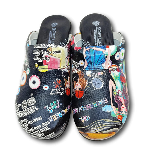 udobne platformske klompe zdravstveni djelatnici sareni dizajn