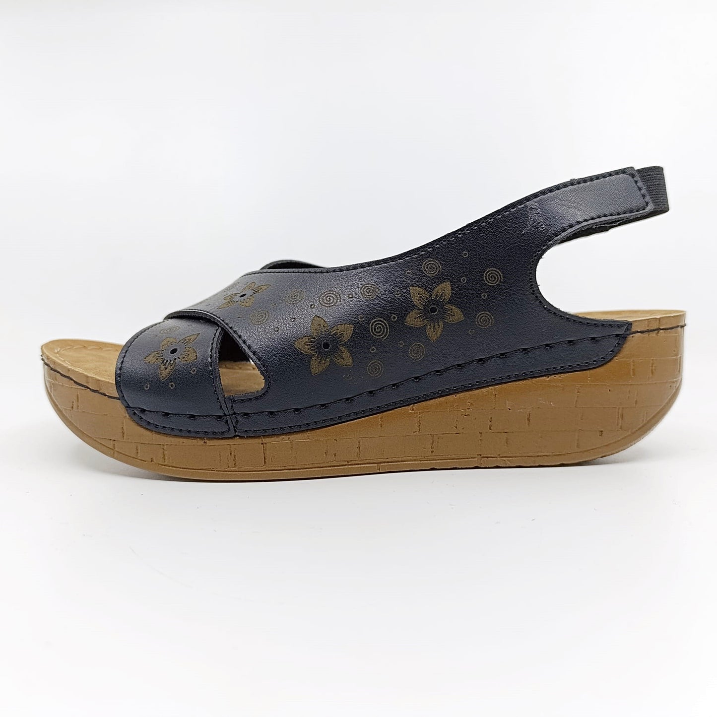 udobne plave ljetne sandale elasticna traka