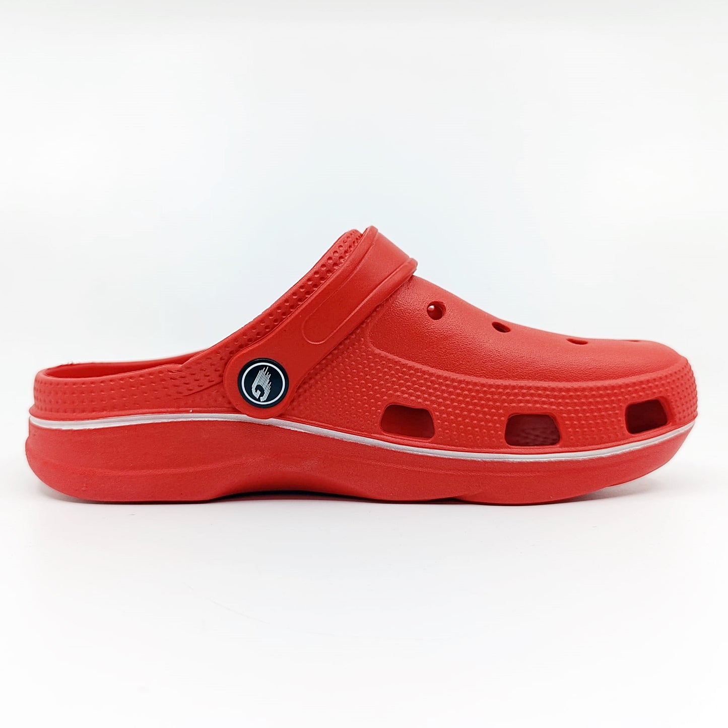 udobne zenske kroksice crvena boja profil