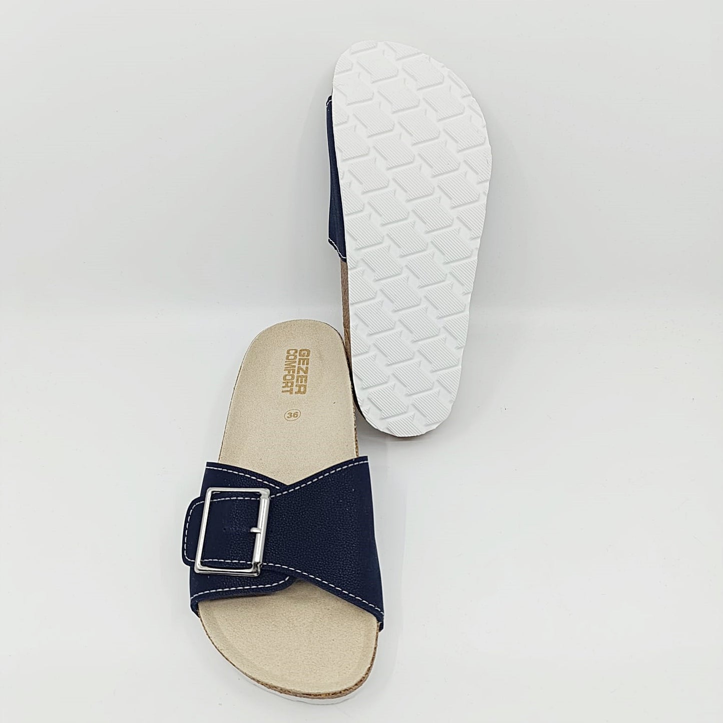 udobne zenske natikace s metalnom kopcom gezer