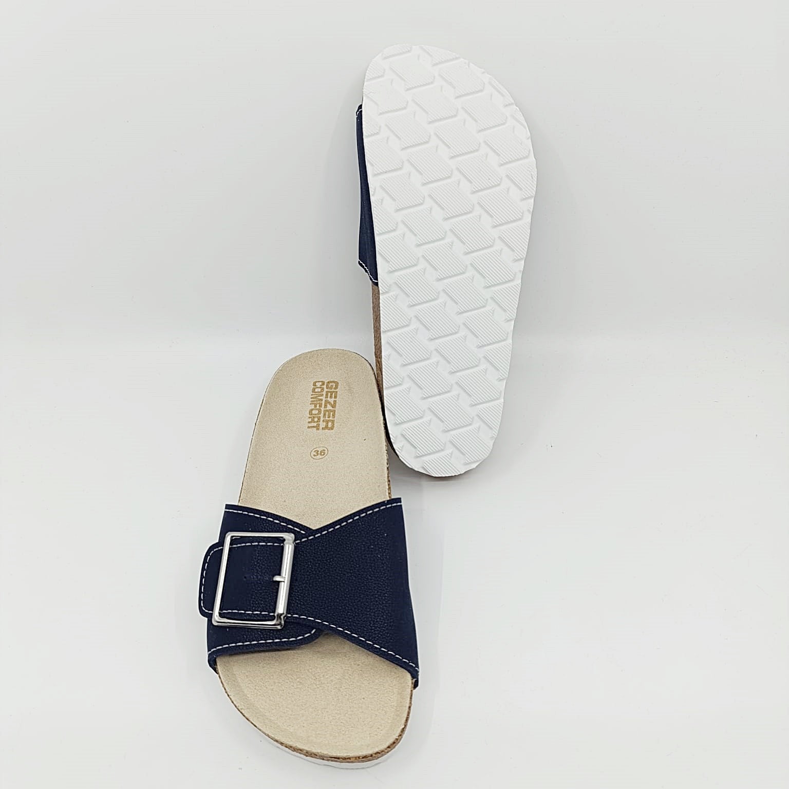 udobne zenske natikace s metalnom kopcom gezer