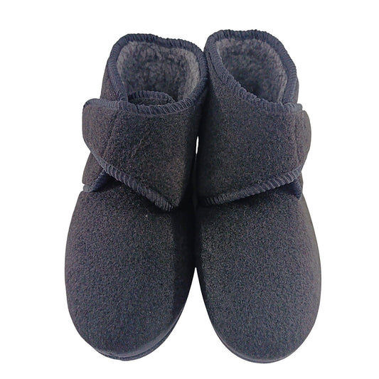 Papuče za starije osobe Paola crne 72358