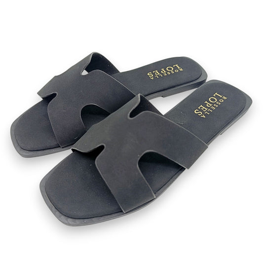 zenske crne natikace moderan dizajn