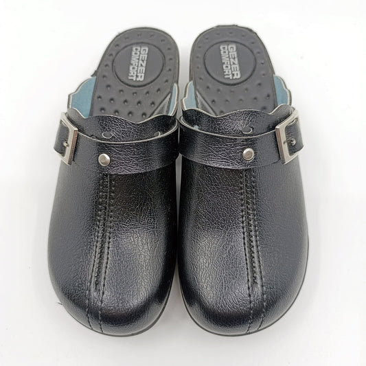 ženske klompe gezer 11231 crne udobne