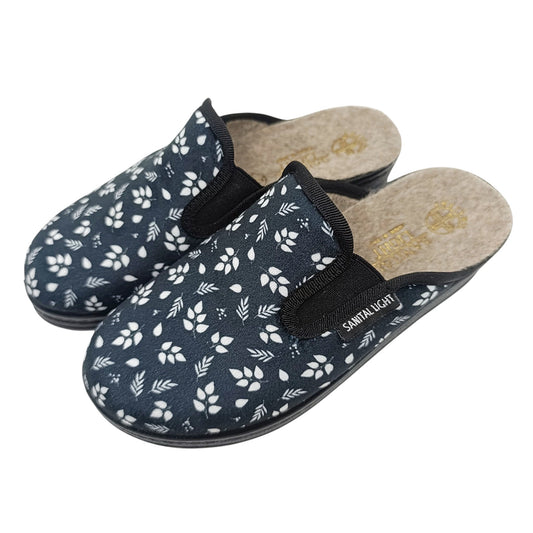 zenske papuce cvjetni uzorak sanital light 36-42