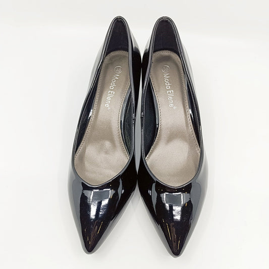 zenske salonke crne lakirane