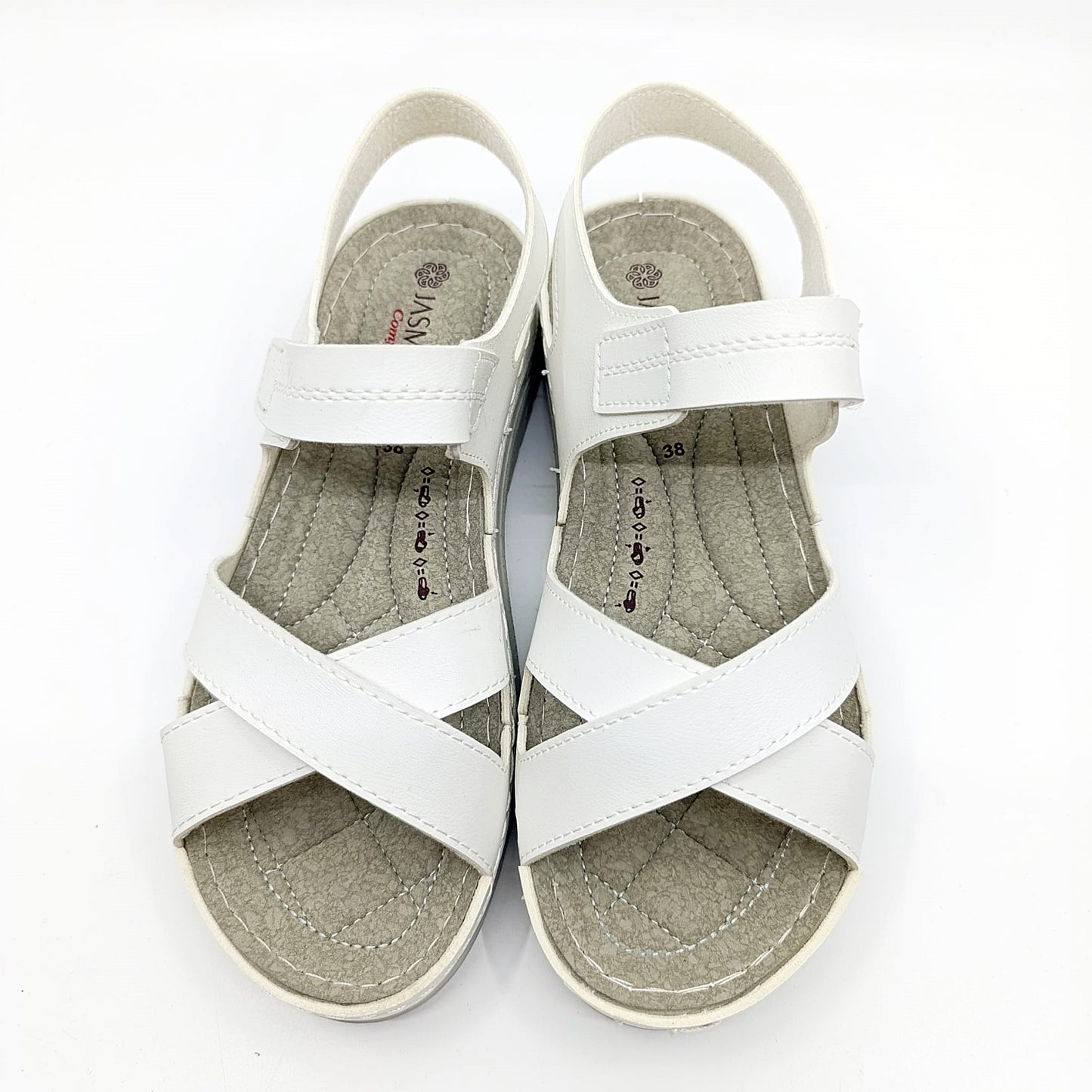 ženske sandale bijele